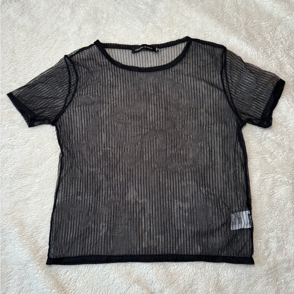 Pacsun (Kendall & Kylie collection) Mesh Top- AS SEEN ON TIKTOK @savannahjromero